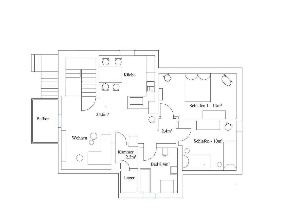 Ferienwohnung Haus Mariechen Frielendorf Exterior foto